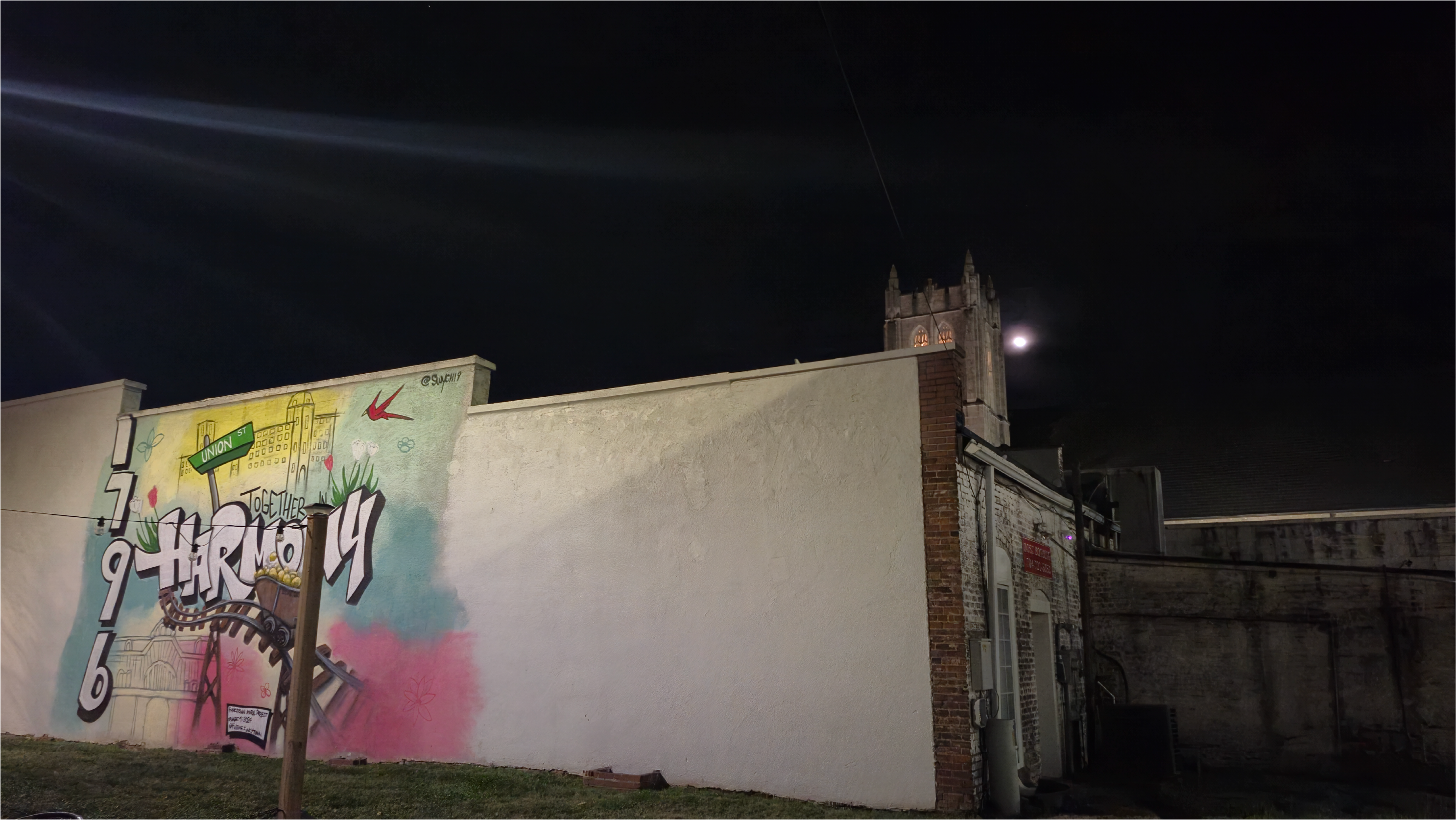 Harmony Mural — DTC Mural Project, SW Union St, Concord NC